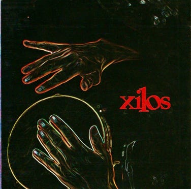 diseño carátula primer disco del grupo de percusión XILOS 2005