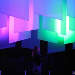 instalación tu ojo mi ente, expo cromotopos 2019